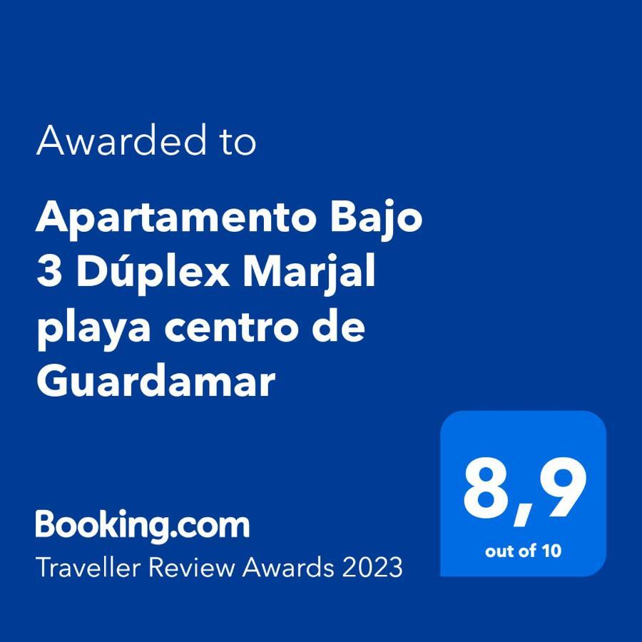 Apartamento Bajo 3 Duplex Marjal Playa Centro De Guardamar Guardamar del Segura Ngoại thất bức ảnh